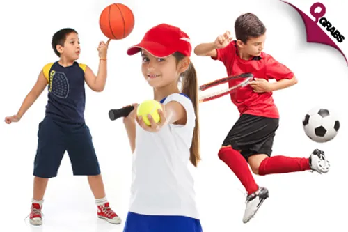 For QR50 Bring Out the Athlete In Them with 2 sessions of Basketball OR Football OR Tennis for Boys and Girls! (QR100 Value)